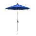 Arlmont & Co. Judston 7'6" Market Umbrella Metal in Blue/Navy | 102.5 H x 90 W x 90 D in | Wayfair D013D83425994C1EA9B69279CA8038A2