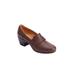 Extra Wide Width Women's The Maya Shootie by Comfortview in Brown (Size 8 1/2 WW)