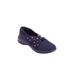 Women's CV Sport Greta Sneaker by Comfortview in Navy Dot (Size 7 M)