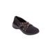 Extra Wide Width Women's CV Sport Greta Sneaker by Comfortview in Black Floral (Size 12 WW)