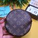 Louis Vuitton Bags | Excellent Louis Vuitton Lv Monogram Round Coin Zip Purse Pouch From Trio Pouch | Color: Black/Brown | Size: Os