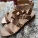 J. Crew Shoes | J Crew Rosegold Gladiator Sandals Sz 10 New | Color: Gold | Size: 10