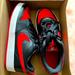 Nike Shoes | Nike Court Borough Low 2. These Shoes Are So Comfy, Perfect For Any Occasion | Color: Black/Red | Size: 5.5