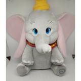 Disney Toys | Disney Store Exclusive Dumbo The Elephant Large 15" Plush Stuffed Animal Toy | Color: Gray | Size: Osbb