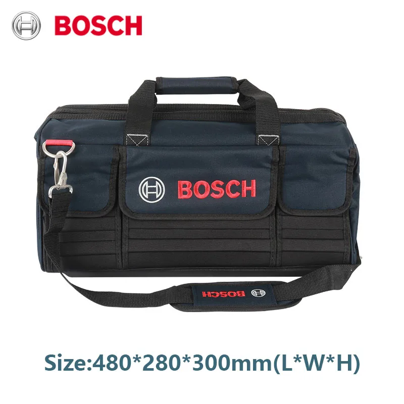Bosch sac à outils tournevis électrique clé de forage télémètre Original sac à main Portable sac à outils Durable pour outils électriques 12V 18V
