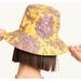 J. Crew Accessories | 4. J.Crew Reversible Bucket Hat In Ratti Golden Paisley | Color: Pink/Yellow | Size: Small/Medium