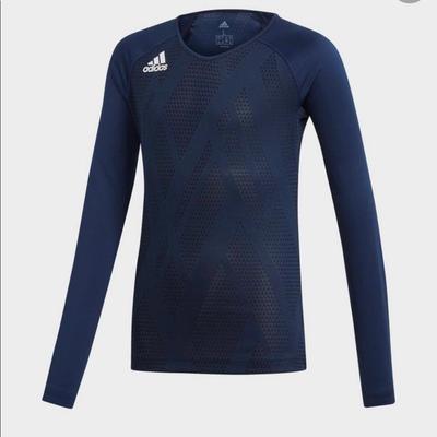 Adidas Shirts & Tops | Bnwt Adidas Volleyball Jersey | Color: Blue | Size: Lg