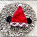 Disney Accessories | Disney Parks Mickey Santa Hat | Color: Red/White | Size: Os