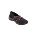 Wide Width Women's CV Sport Greta Sneaker by Comfortview in Black Floral (Size 7 1/2 W)