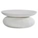 Bernhardt Exteriors Corsica Cocktail Table in Gray/White | 13 H x 32 W x 32 D in | Wayfair X04013