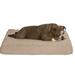 Petmaker Orthopedic Dog Pad Polyester/Memory Foam in Brown | 26 W x 26 D in | Wayfair M320070