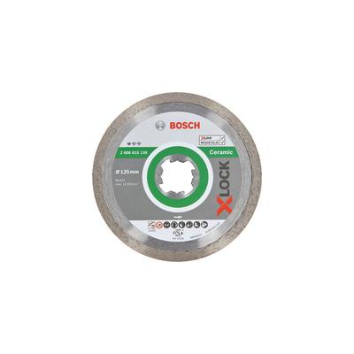 Bosch Diamanttrennscheibe X-LOCK Standard for Ceramic, 125 x 22,23 x 1,6 x 7 mm