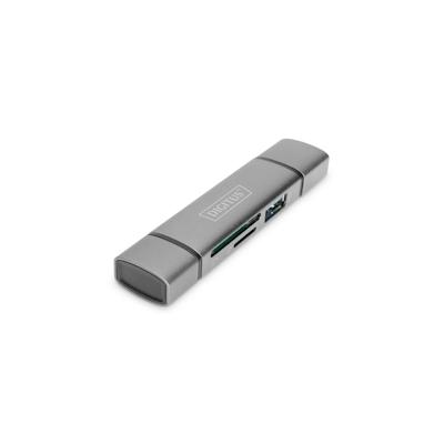 Digitus Dual Card Reader Hub USB-C™ / USB 3.0, OTG