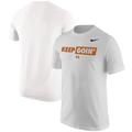 Men's Nike White Texas Longhorns 2022 NCAA Baseball College World Series Keep Goin' T-Shirt