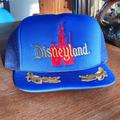 Disney Accessories | Disneyland Embroidered Gold And Navy Blue Hat Cap Rare | Color: Blue/Gold | Size: Os