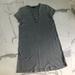 American Eagle Outfitters Dresses | Euc American Eagle Gray Criss Cross Dress Size Small Short Sleeve Cotton | Color: Gray | Size: S