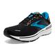 Brooks Men's Adrenaline Gts 22 Running Shoe, Black Blue Orange 01, 6 UK