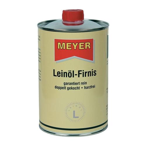 Meyer - 66000001005 Leinöl-Firnis honigfarben 1 l