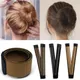 French Grace Matut Hair Bun Maker Disk Bigoudi Rouleau DIY Hair Styling Outils exécutifs