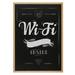 MT Displays Wood Double Sided Wall Mounted Reversible Chalkboard, 24.84" x 25.11" Wood/Fiberboard in Black/Brown | 24.84 H x 25.11 W in | Wayfair