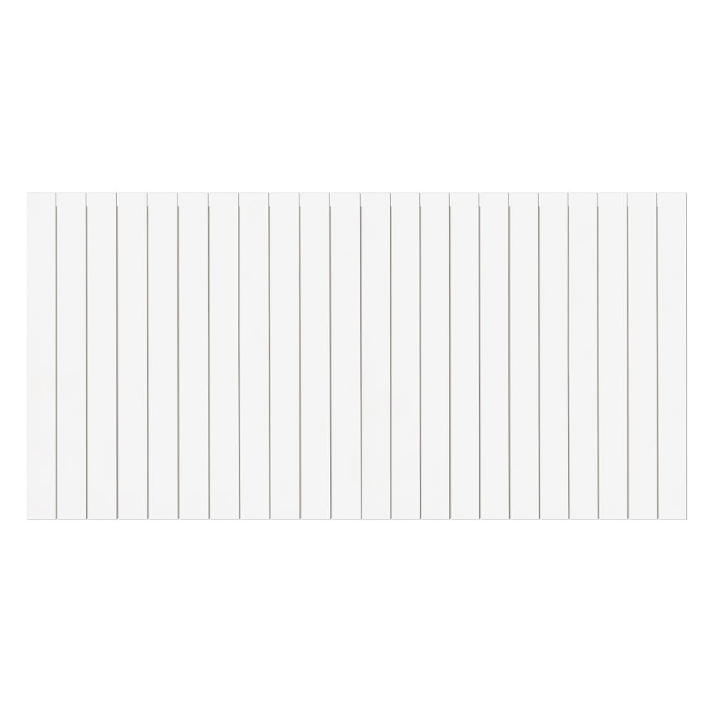 Tête de lit en bois de pin blanche 200x75cm
