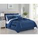 Rosalind Wheeler Théo Comforter Set Polyester/Polyfill in Blue | Queen Comforter + 11 Additional Pieces | Wayfair 959076128B6B4360985FAABA4C4AF3E5