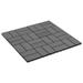 VidaXL 11 Pieces Decking Tiles WPC 11.8" x 11.8" 1 Sqm Composite, Wood | 11.8 H x 11.8 W in | Wayfair 45030