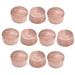 50 Pcs 9/16 Inch Wood Button Top Plugs Hardwood Furniture Plugs 9/25 Inch Height - 9/16"(14mm) Hole,50 Pcs