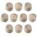 50 Pcs 3/8 Inch Wood Button Top Plugs Hardwood Furniture Plugs 9/25 Inch Height - 3/8"(10mm) Hole,50 Pcs