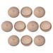 25 Pcs 9/16 Inch Cherry Hardwood Furniture Plugs Wood Button Top Plugs - Wooden