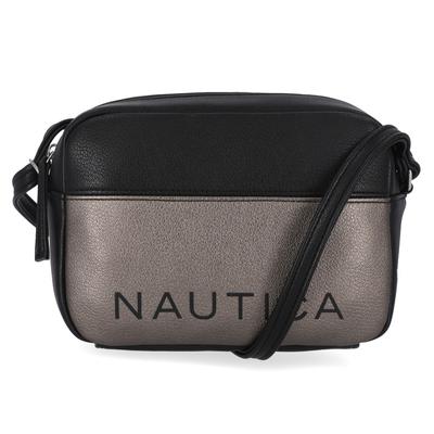 Nautica Women's Two-Tone Camera Bag Black, OS