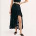 Free People Skirts | Free People Dreamy Days Black Maxi Skirt | Color: Black | Size: Xs