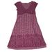 Athleta Dresses | Athleta Short Sleeve Dress Size Small | Color: Pink/Purple | Size: S