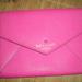 Kate Spade Bags | Kate Spade Cross Over Purse Hot Pink Handbag Messenger | Color: Gold/Pink | Size: Os