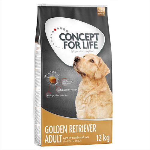 2x12 kg Golden Retriever Adult Concept for Life Hundefutter trocken