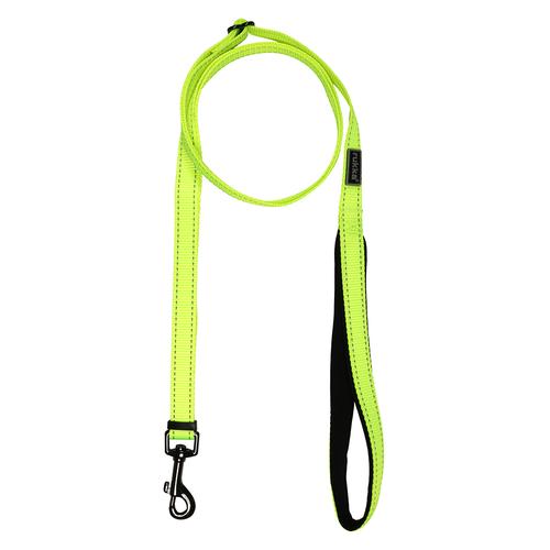 Rukka® Set: Bliss Neon Halsband & Leine S +200cm/10mm Hund