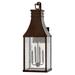 Hinkley Beacon Hill Outdoor Wall Mount Aluminum/Glass/Metal in Brown | 32.25 H x 11 W x 11.5 D in | Wayfair 17468BLC