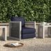 Kelly Clarkson Home Aura 3 Piece Outdoor Patio Wicker Rattan Set in Gray | Wayfair 17950A7393174A21856BB020F884AABB