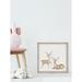 Redwood Rover Nyx Deer Framed Art Paper in Brown/Pink | 12 H x 12 W x 1.5 D in | Wayfair 304EDAA16E6B49568C1C5FAEE749A9B2