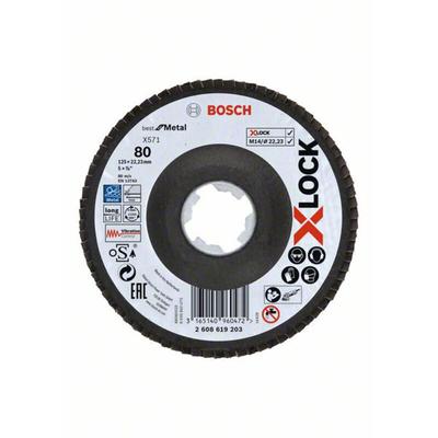 Accessories 2608619203 Fächerschleifscheibe Bohrungs-Ø 22.23 mm 1 St. - Bosch