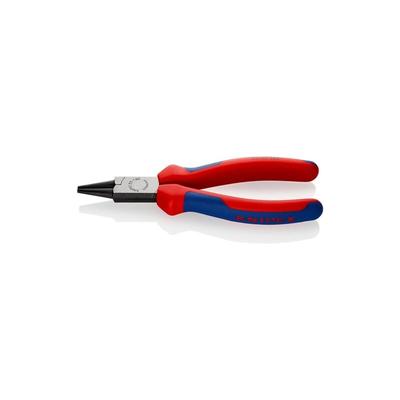 Knipex - Rundzange L.160mm Kopf pol.Mehrkomp.-Hüllen