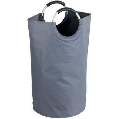 Wäschesammler Jumbo Anthrazit, Multifunktionstasche, 69 l , Grau, Polyester anthrazit, Aluminium