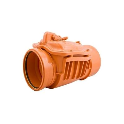 Airfit - Rückstauklappe dn 110, rotbraun mit zusätzlichem Handverschluss, 50110RK Image