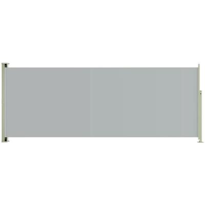 Bonnevie - Seitenmarkise Ausziehbar 117x300 cm Grau vidaXL729015
