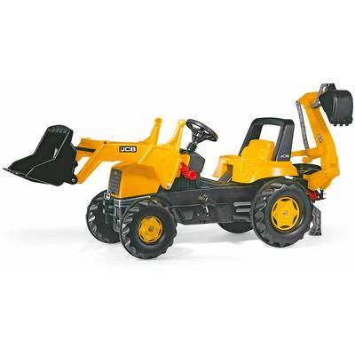 Rolly Toys - jcb Trettraktor mit Frontlader + Bagger, Flüsterreifen, ab 3 Jahre Image