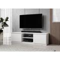 Fernsehschrank / TV-Lowboard Arenal 140cm weiß im matt - Furnix