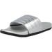 Adidas Shoes | Adidas Adilette Comfort Slides Sandals Silver Nib Sz 7 | Color: Silver | Size: 7