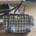 Dooney & Bourke Bags | Dooney And Bourke Large Plaid Hunter Green Handbag | Color: Green | Size: Os