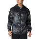 Columbia Men's Flash Challenger Novelty Windbreaker Lightweight Windbreaker Jacket, Black Mod Camo Print, Size S