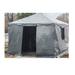 Sojag Universal Winter Gazebo Cover Side Wall Plastic in Gray | 120.8 H x 144 W x 144 D in | Wayfair 135-9166378